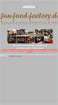 Mobile Screenshot of fun-food-factory.de