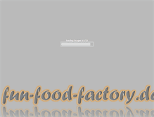 Tablet Screenshot of fun-food-factory.de